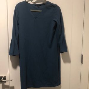 Banana Republic Factory Pleated Sleeve Dress